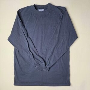 Army Navy Brand Mens Long Sleeve T-Shirt Navy Blue Embroidered Logo 2XL RN 74947